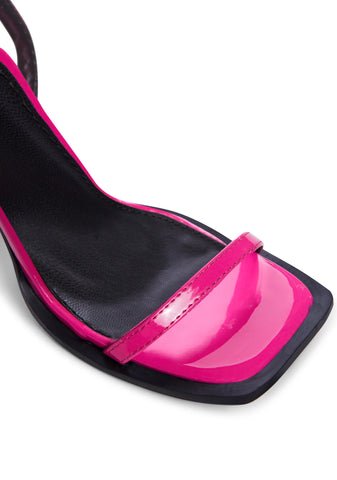 Never Ending Fun Patent Heels- Pink