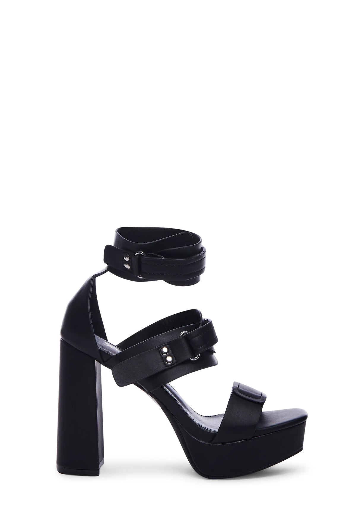 Striking Poses Platform Heels