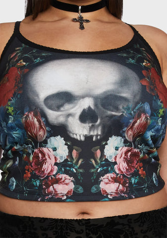 Plus Blooming Demise Cami Tank