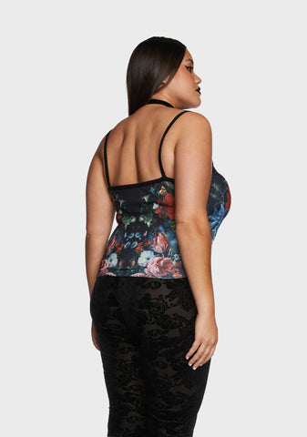 Plus Blooming Demise Cami Tank