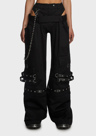 Underworld Cut-Out Cargo Pants