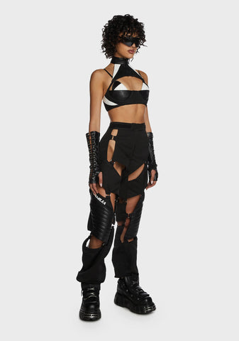 Moto Floating Pants - Black