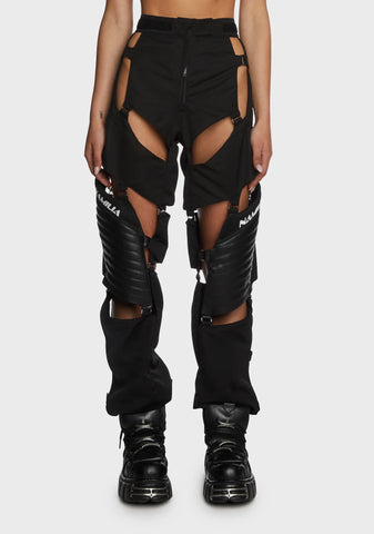 Moto Floating Pants - Black