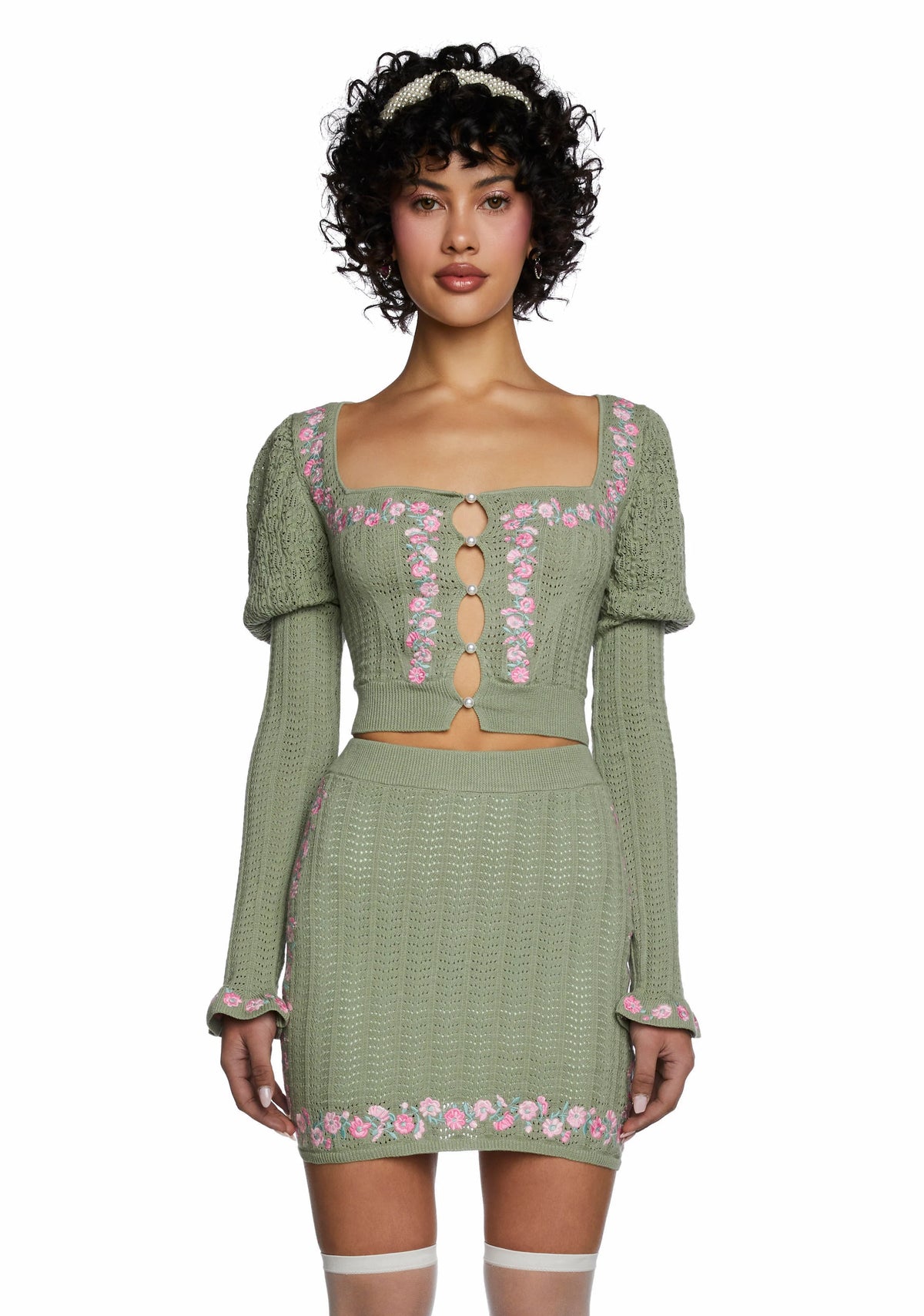 Crown Jewel Knit Top