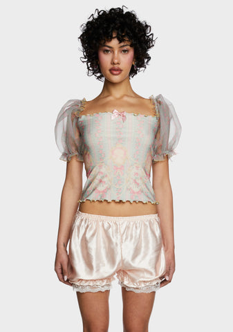 Eat Your Cake Crop Top