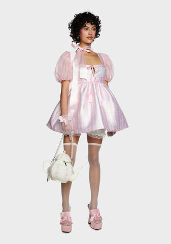 Sense N' Sensibility Satin Dress