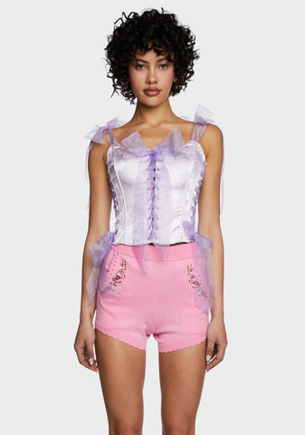 Romancing Menace Corset Top