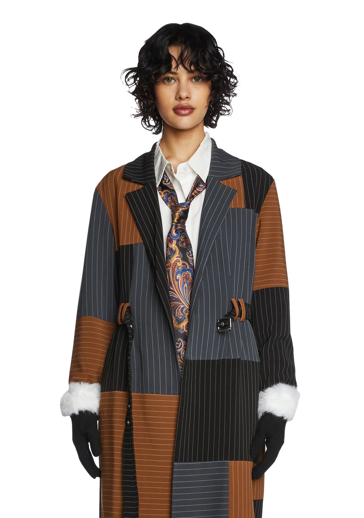 Keep Up Faux Fur Gloves