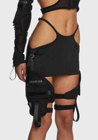 Raider Pocket Cage Mini Skirt