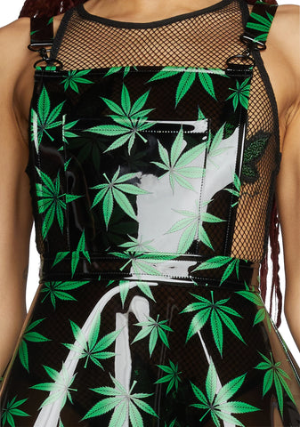 Up In Smoke Overall Dress