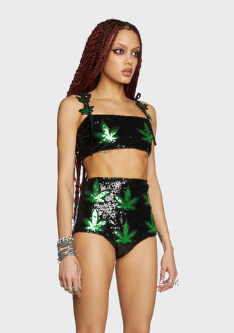 See Me Rollin' Sequin Top