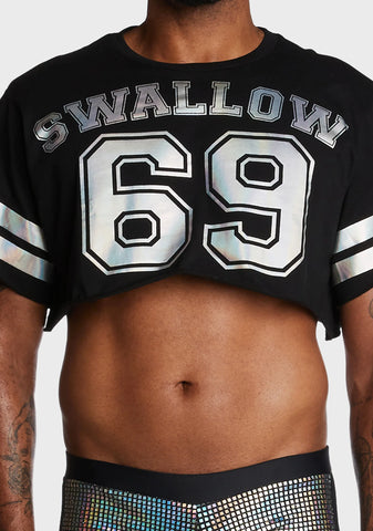 Team Swallow Cropped Jersey Tee