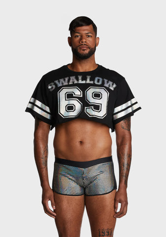 Team Swallow Cropped Jersey Tee