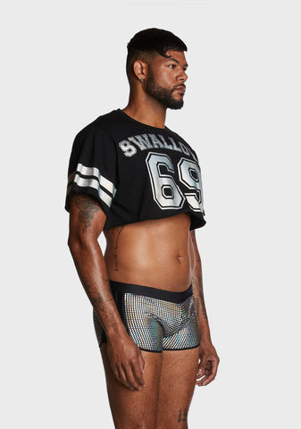 Team Swallow Cropped Jersey Tee