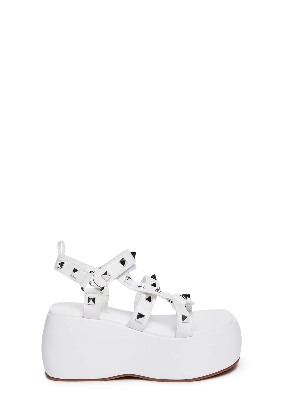 Replay Pose Platform Sandals - White