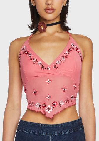 Big City Romance Halter Top