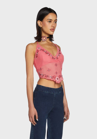 Big City Romance Halter Top
