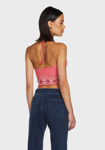 Big City Romance Halter Top