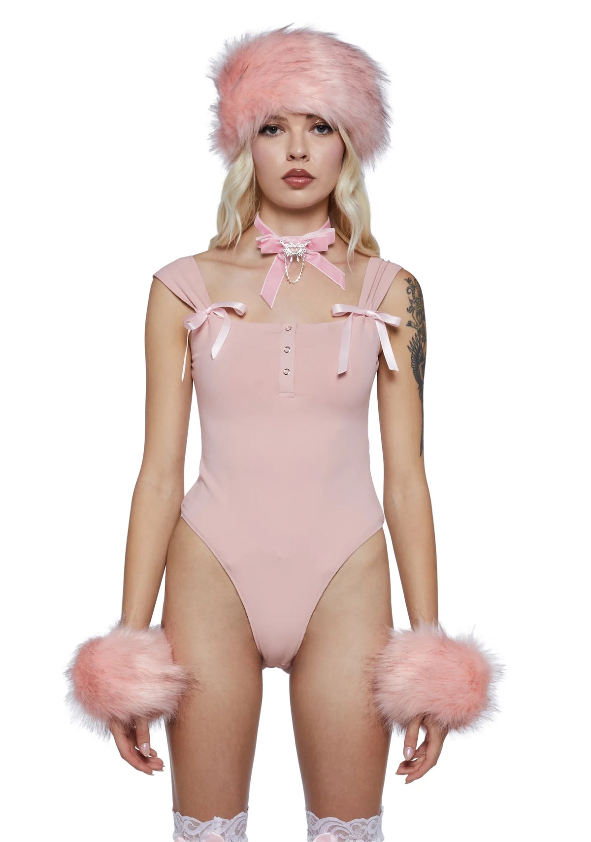 Rich Radar Hat And Cuff Set