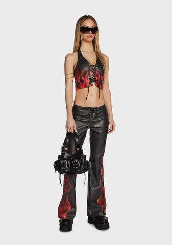 Angel Aflame Halter Top