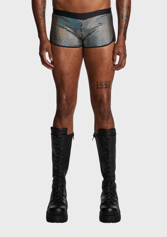 Disco Time Mens Booty Shorts