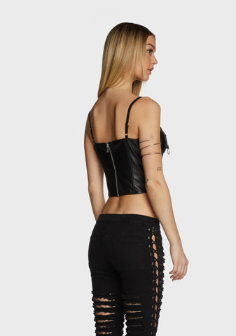Bad Reputation Bustier Top