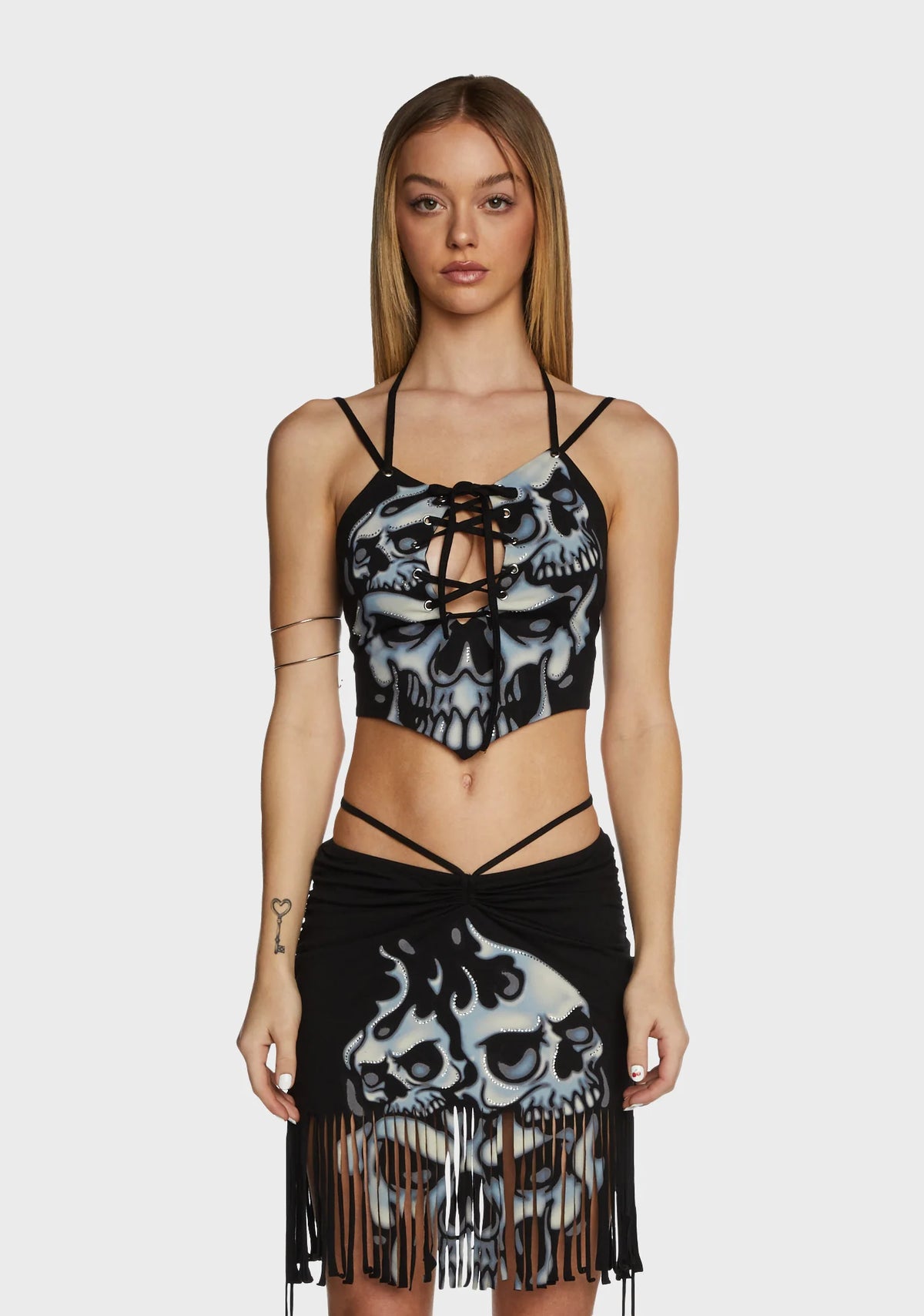 Bone Chilling Halter Top