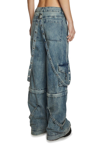 Dual Delight Convertible Jeans