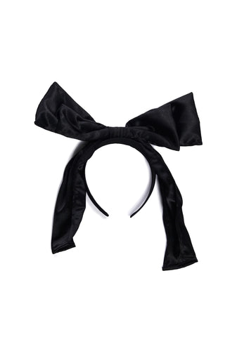 Bad Doll Behavior Bow Headband