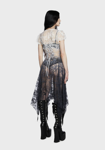 Dearly Departed Lace Dress - Ombre