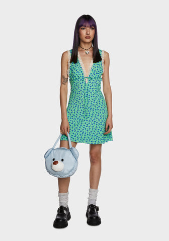 Sunlit Moments Mini Dress - Green