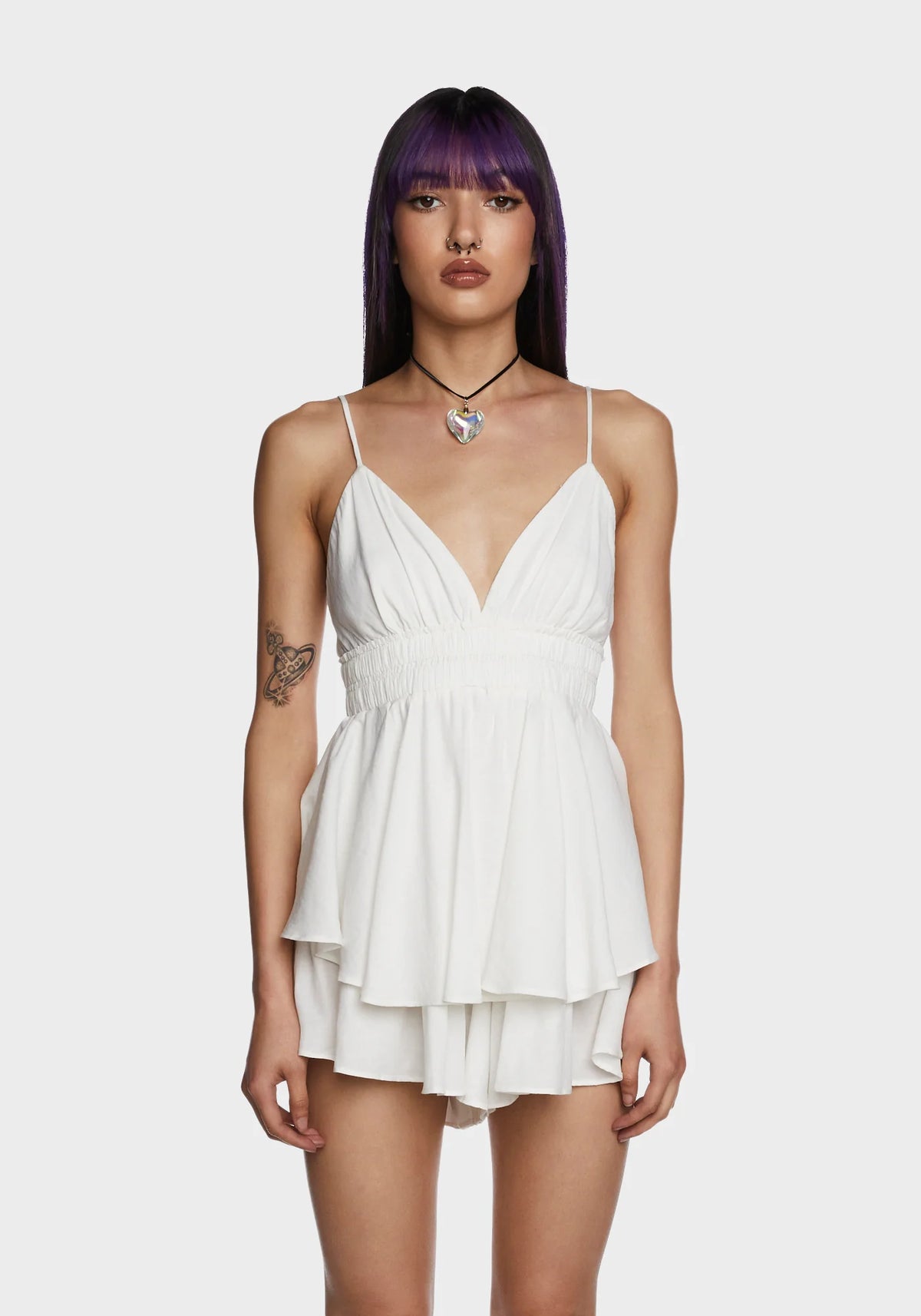 Idyllic Bliss Ruffled Romper