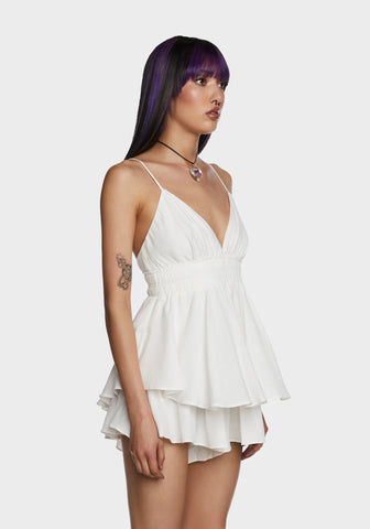 Idyllic Bliss Ruffled Romper