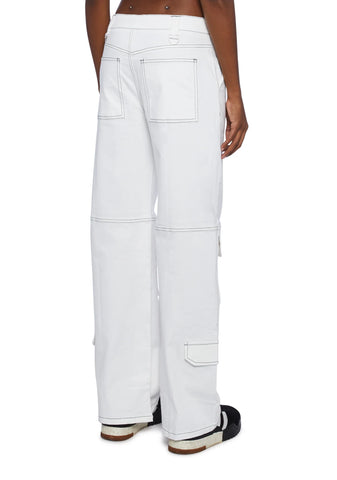 Fargo Denim Jeans - White