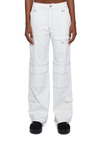 Fargo Denim Jeans - White