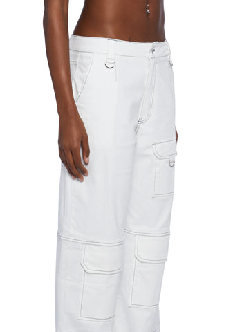 Fargo Denim Jeans - White