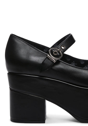 Matte Secret Garden Mary Janes