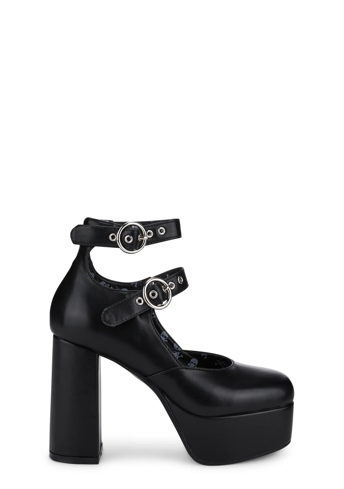 Black Girl From Mars Block Heels