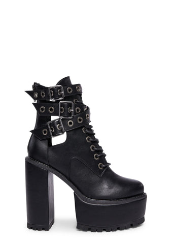 Last Respects Platform Boots