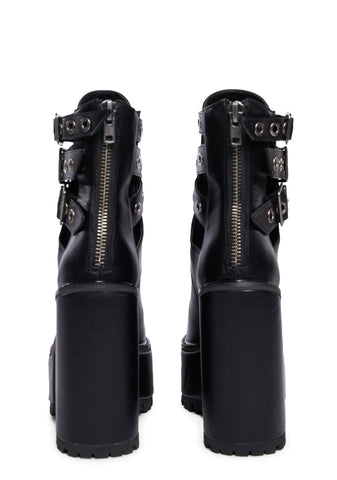 Last Respects Platform Boots