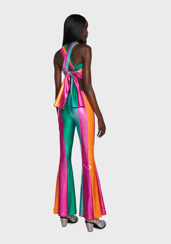 Circus Striped Jumpsuit