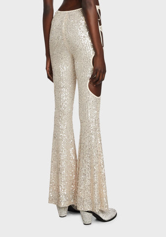Showgirl Sequin Flares