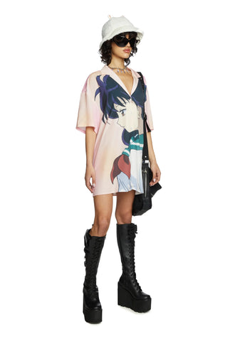 Lonely Journey Oversized Shirt