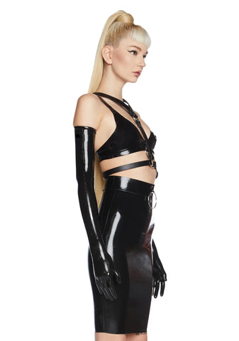 Vegan Leather O-Ring Harness