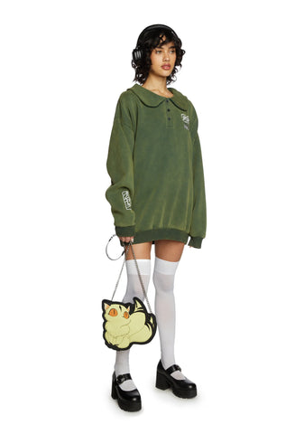 Devoted Fandom Oversized Sweatshirt