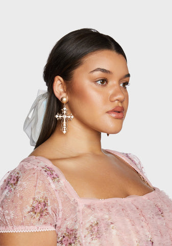 Royal Divine Drop Earrings