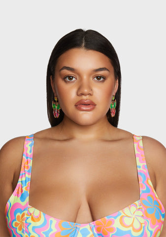 Mesmerizing Visions Drop Earrings