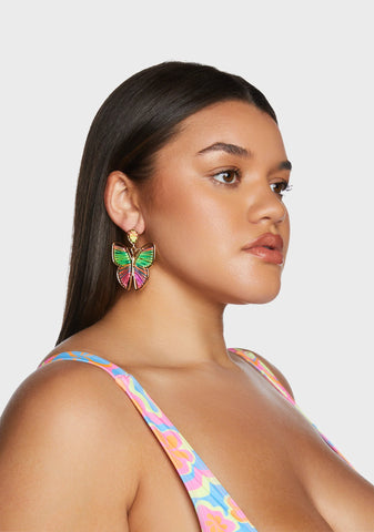 Mesmerizing Visions Drop Earrings