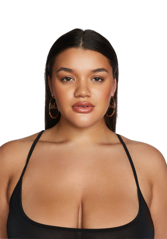 Call It Off Hoop Earrings