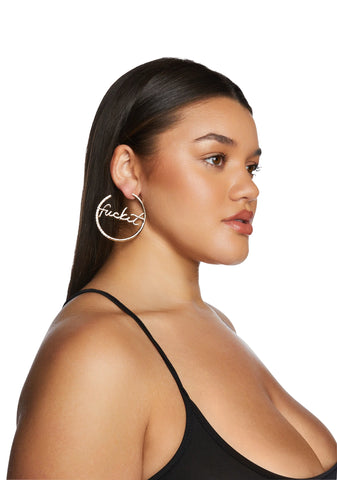 Call It Off Hoop Earrings